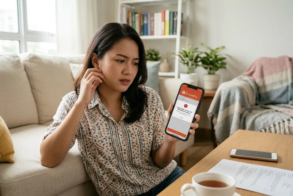 kenapa shopeepay tidak bisa transfer ke dana