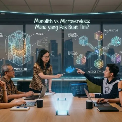 monolith vs microservices