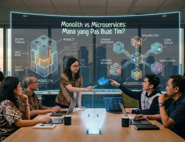 monolith vs microservices