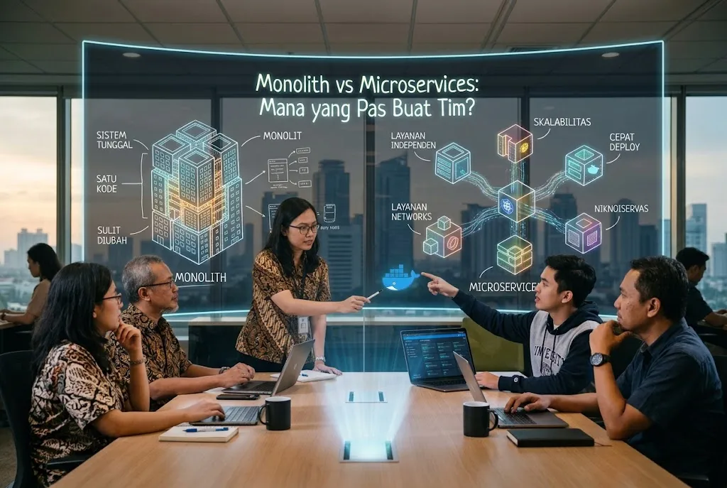 Monolith vs Microservices, Mana yang Lebih Pas Buat Tim Kamu? Yuk Pahami Sejak Awal!