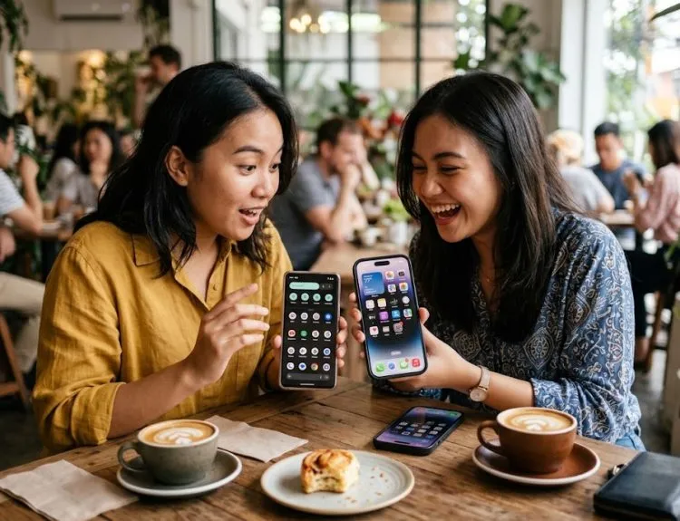 perbedaan android dan ios