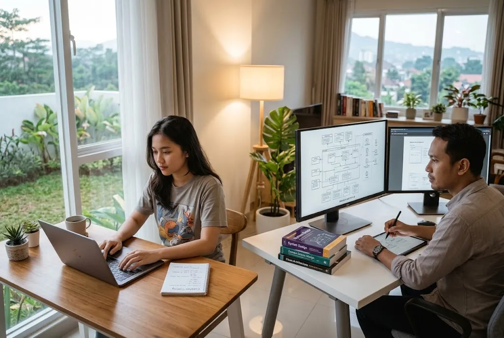 perbedaan coding dan pemrograman