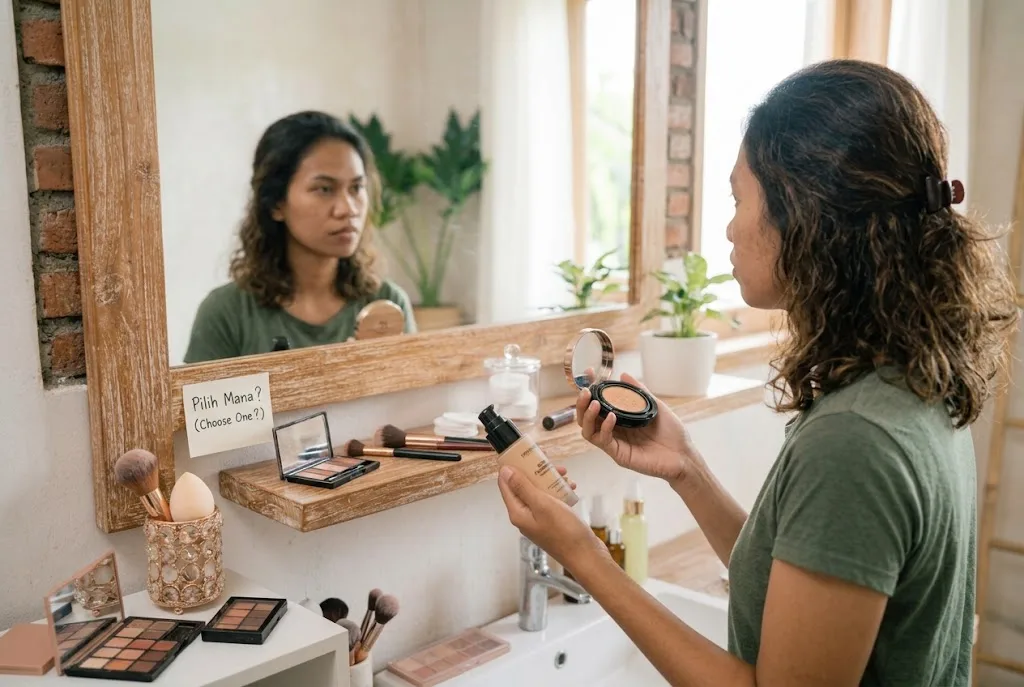 perbedaan cushion dan foundation