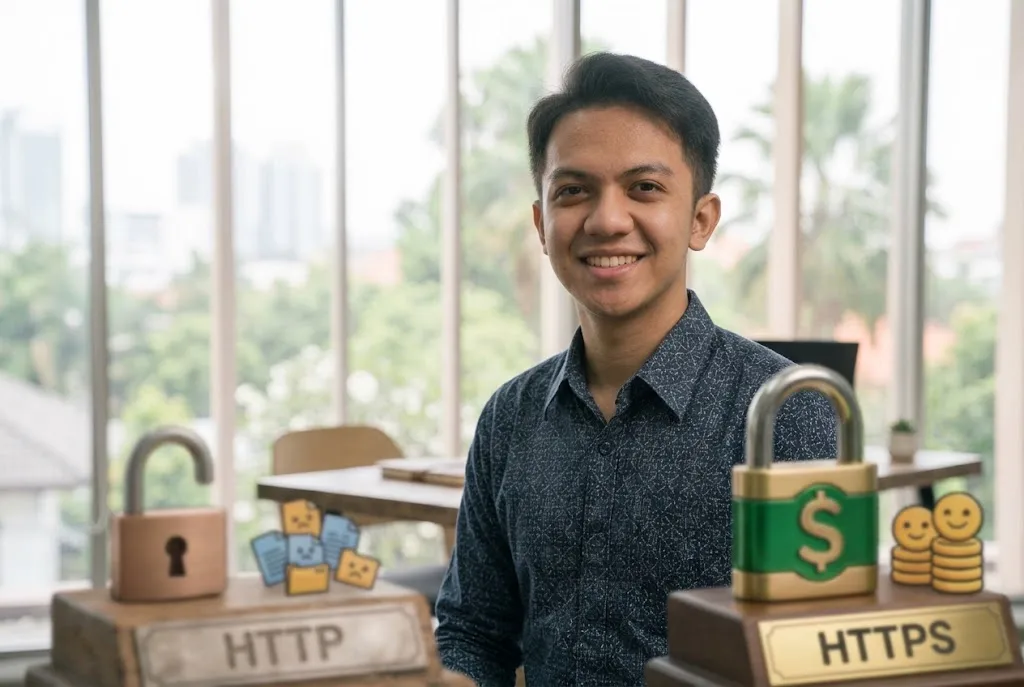 perbedaan http dan https