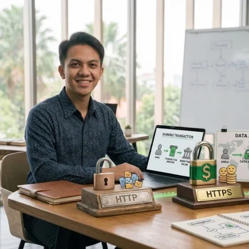 perbedaan http dan https