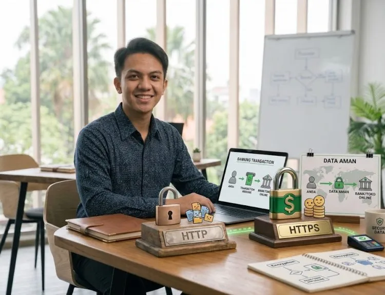 perbedaan http dan https