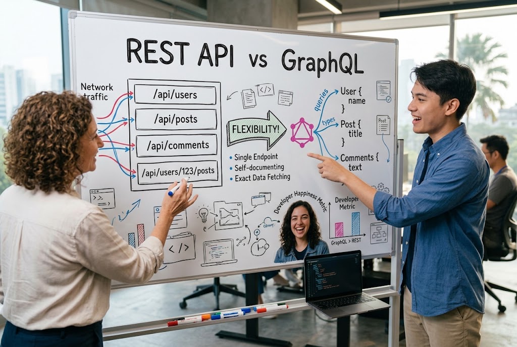 rest api vs graphql