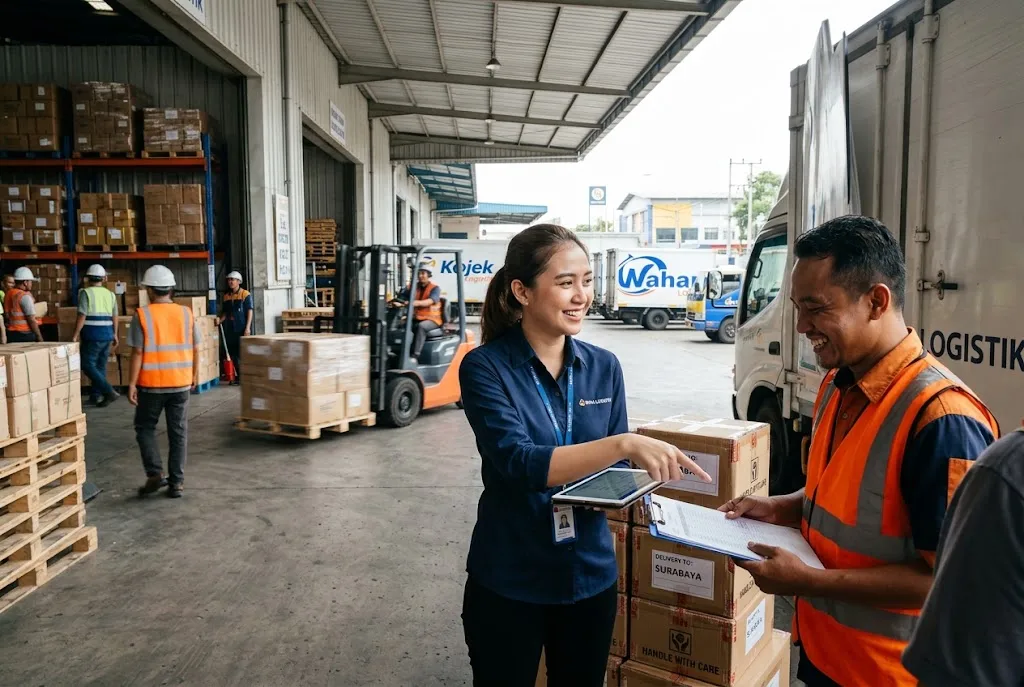 sales logistik adalah