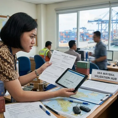 sea waybill adalah