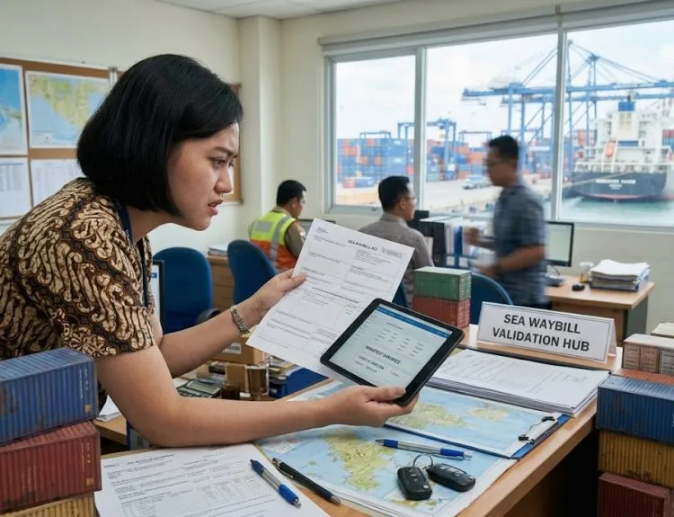sea waybill adalah
