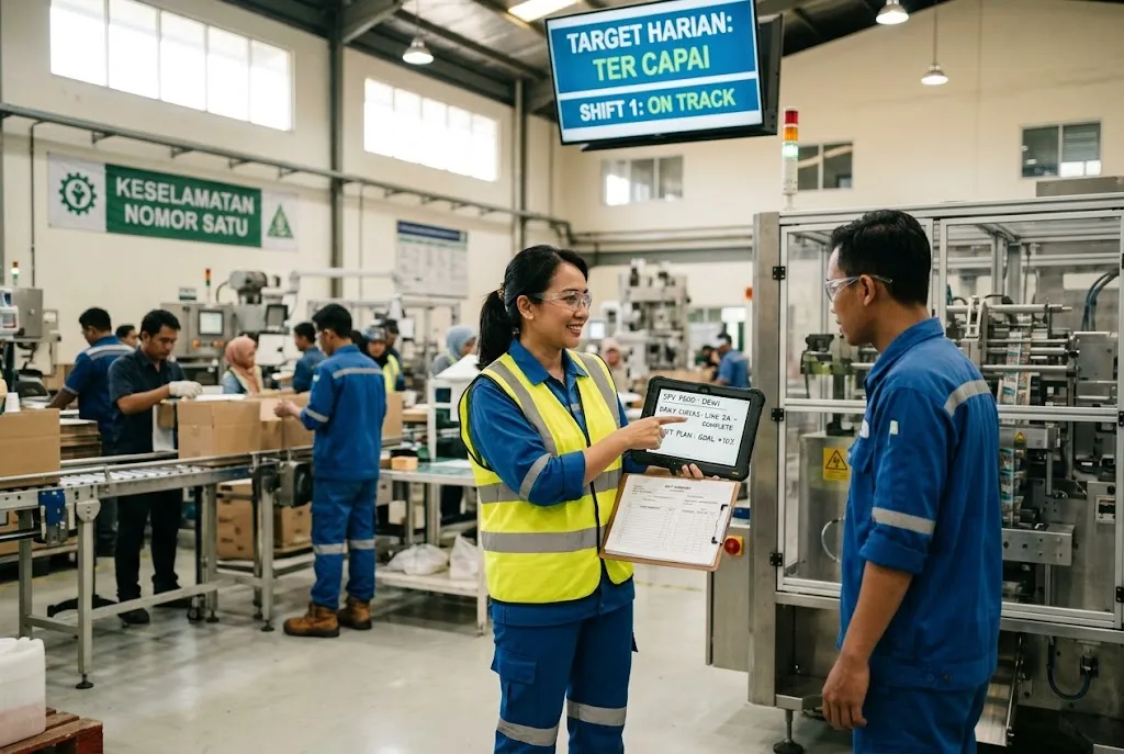 SPV Produksi Adalah Posisi Kunci di Pabrik, Tapi Apa Sebenarnya yang Mereka Kerjakan Setiap Hari?