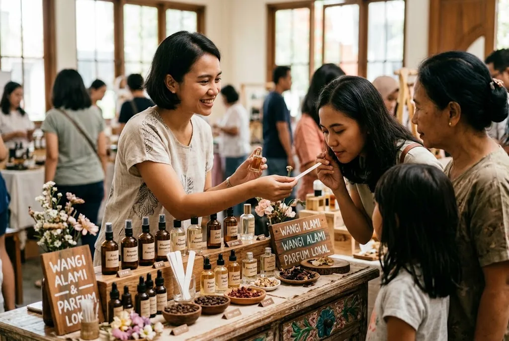 usaha parfum pemula