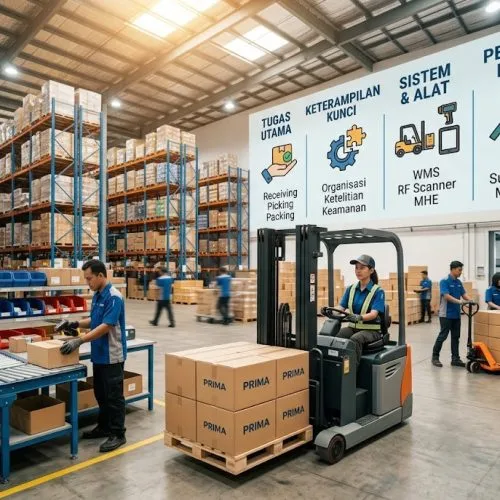 warehouse staff adalah