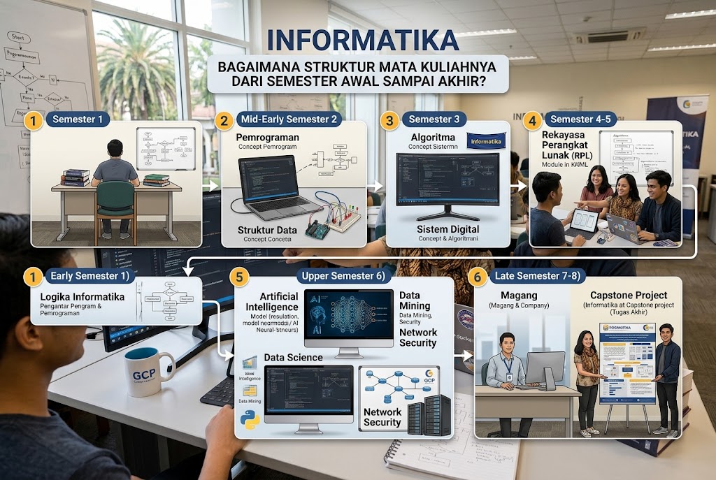 apa yang dipelajari di informatika