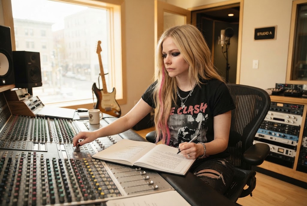 avril lavigne sekarang