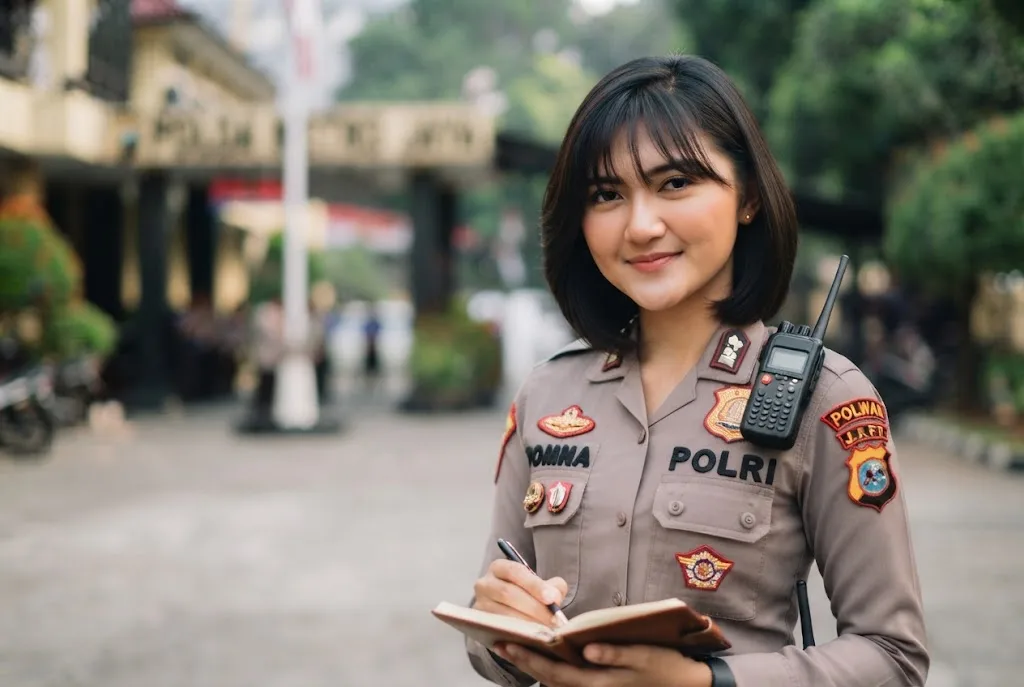 Bob dengan Poni yang Membingkai Wajah dengan Lembut