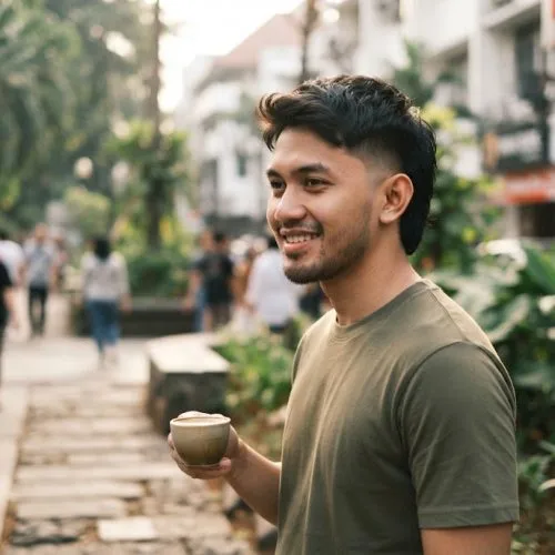 burst fade mullet pendek