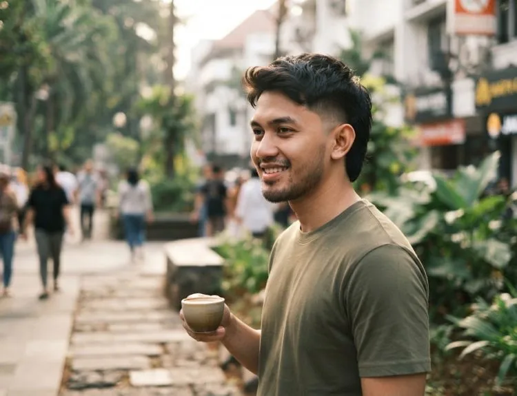 burst fade mullet pendek