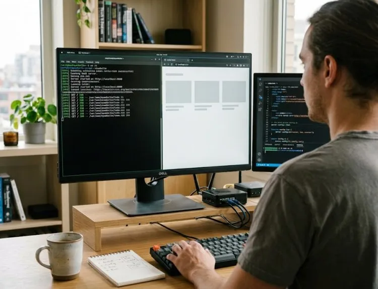 cara membuat web server
