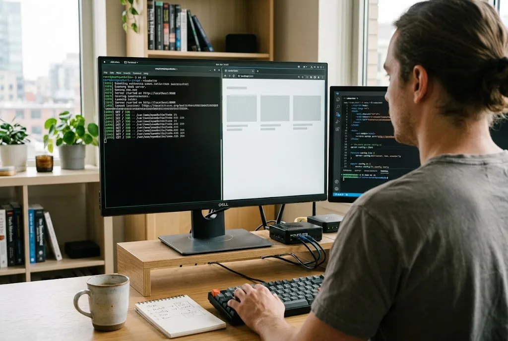 cara membuat web server