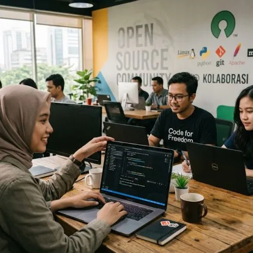 contoh open source