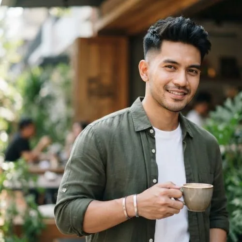 foto gaya rambut pria