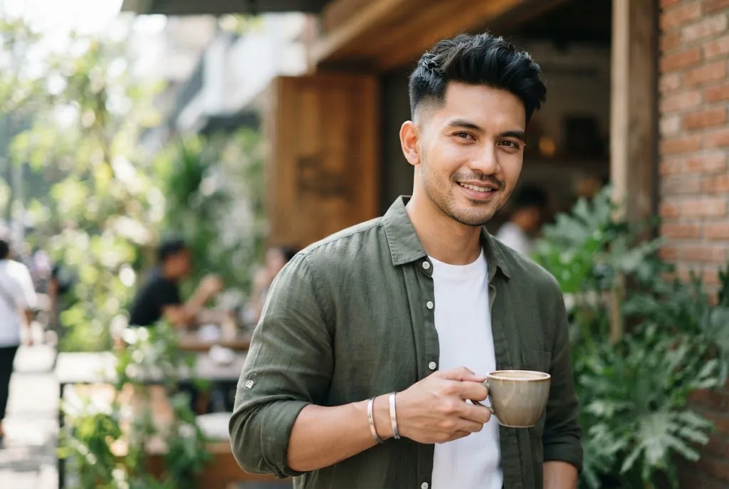 foto gaya rambut pria