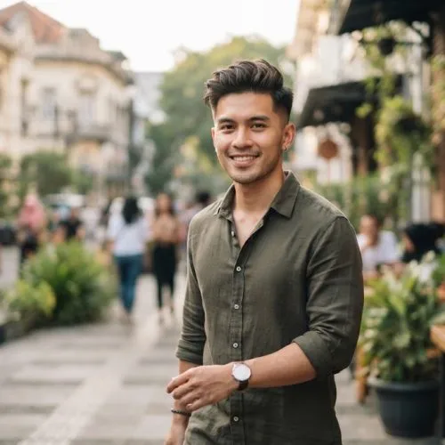 foto rambut cowok ganteng