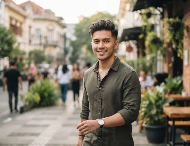 foto rambut cowok ganteng