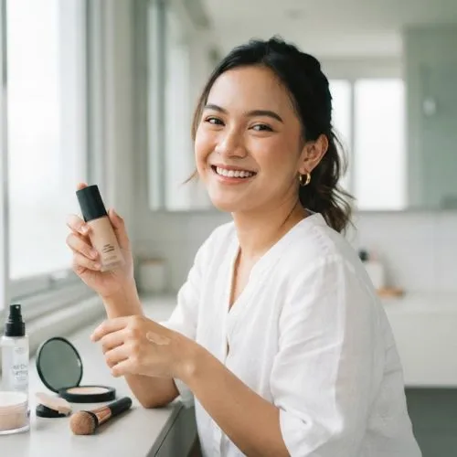 foundation untuk kulit berminyak