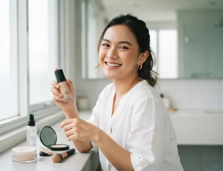 foundation untuk kulit berminyak