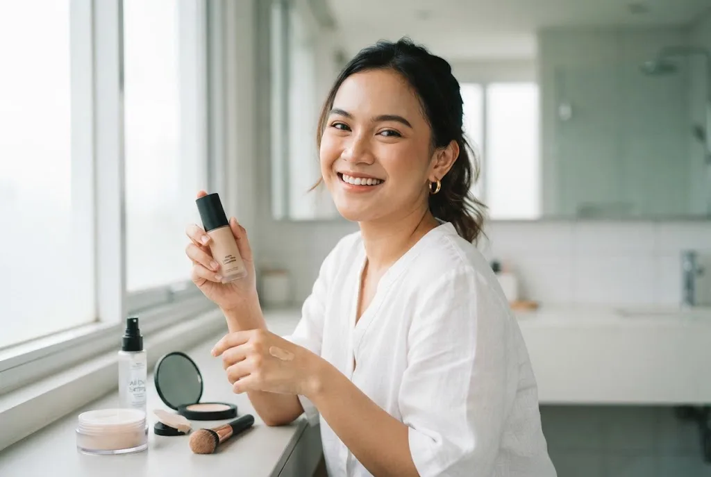foundation untuk kulit berminyak