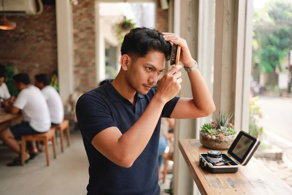 gaya model rambut pria