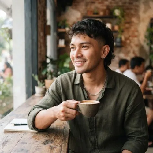 gaya rambut pria mullet