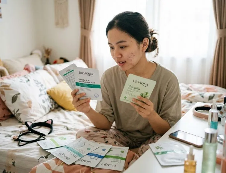 masker bioaqua untuk jerawat
