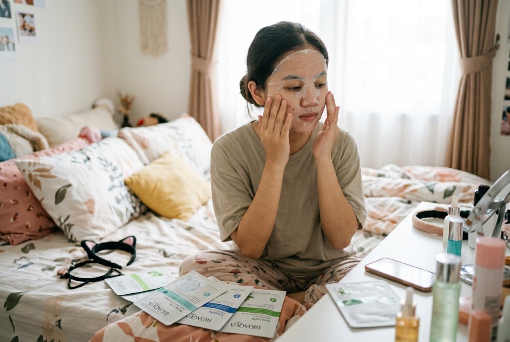 masker bioaqua untuk jerawat