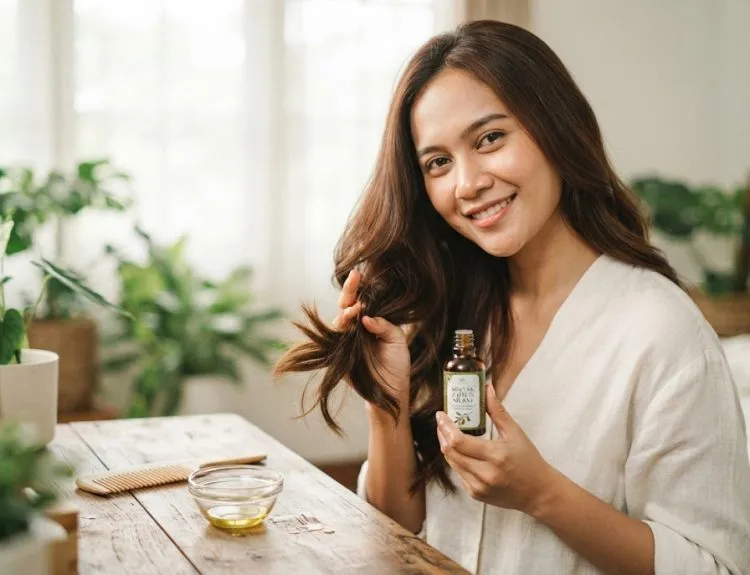minyak zaitun untuk rambut rontok