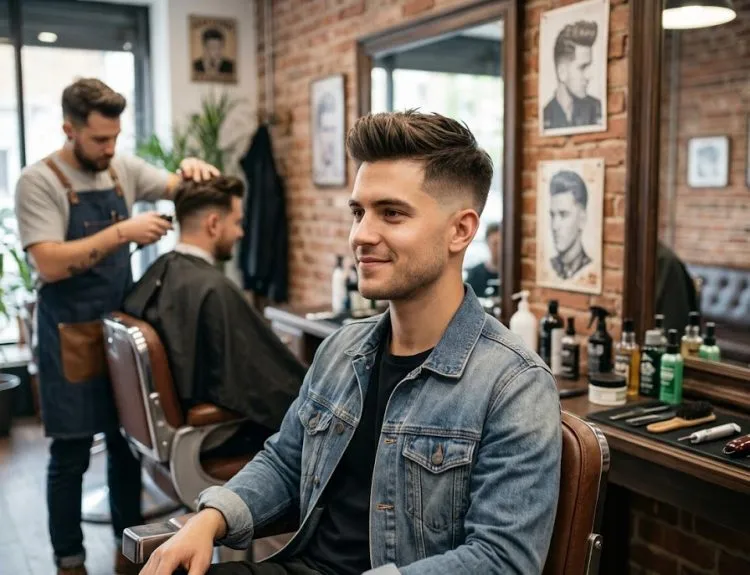 model gunting rambut pria