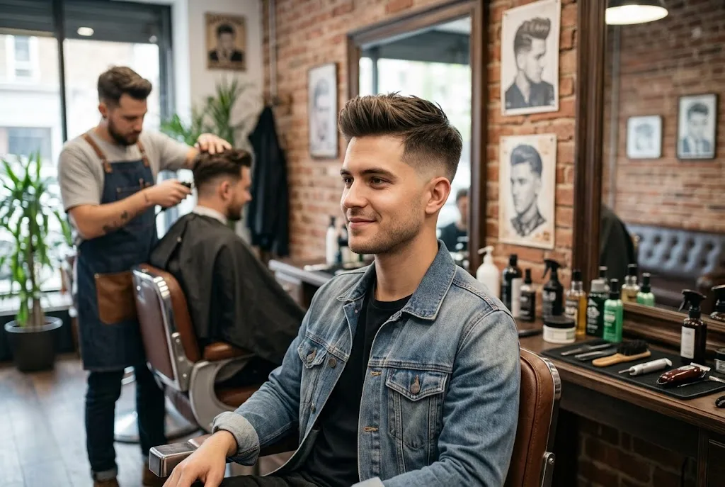 model gunting rambut pria