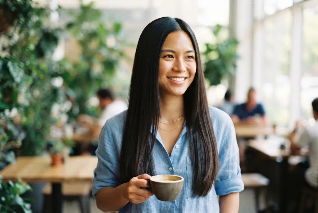 Model Long Straight yang Sedang Banyak Dicoba