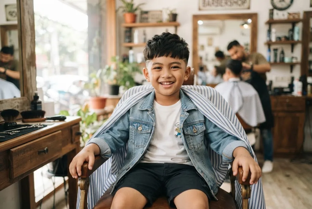 model potongan rambut anak cowok