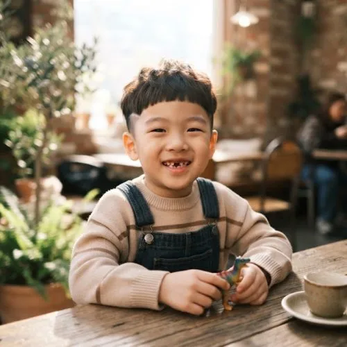 model rambut anak laki laki korea