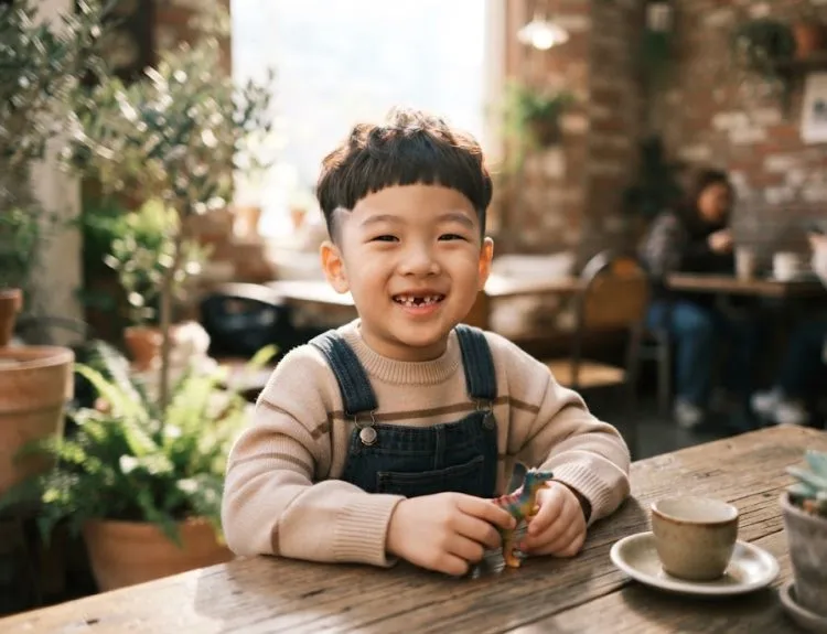 model rambut anak laki laki korea
