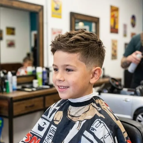 model rambut anak laki terbaru
