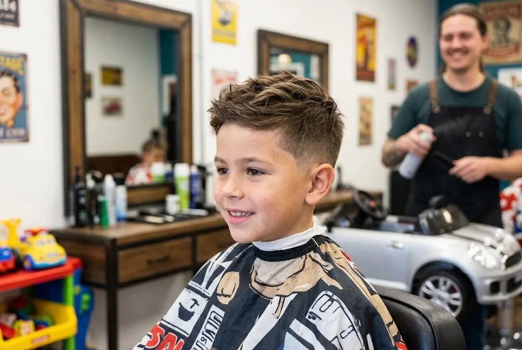 model rambut anak laki terbaru