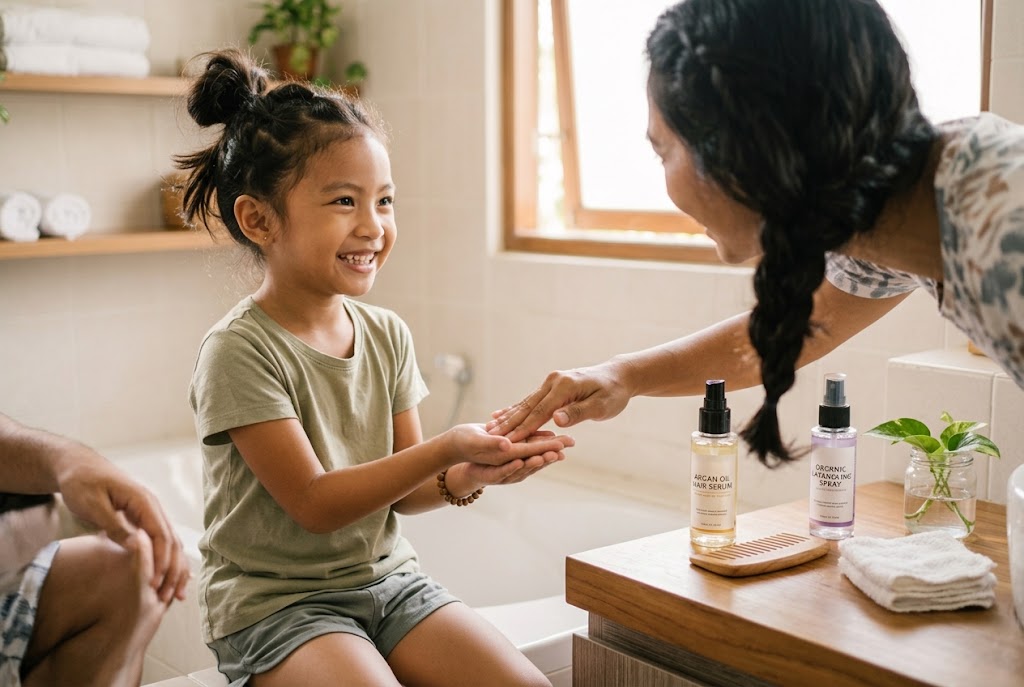 model rambut anak perempuan terbaru