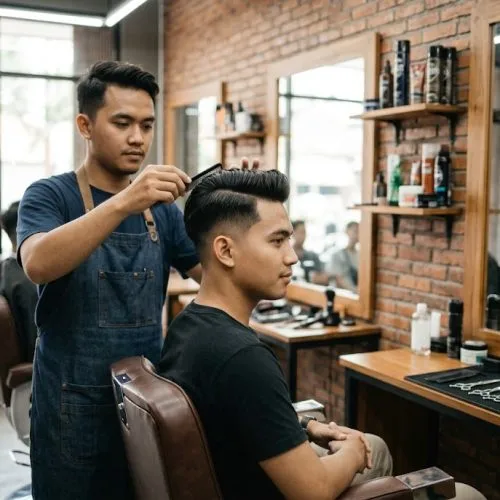 model rambut keren