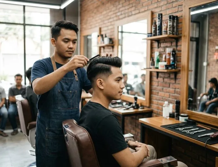 model rambut keren