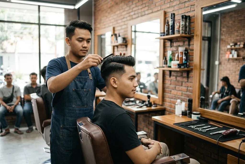 model rambut keren