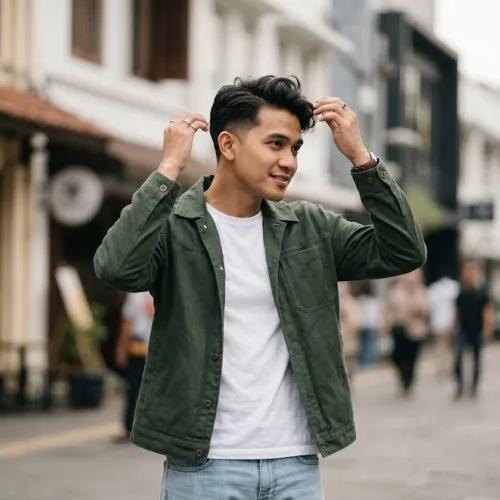 model rambut laki laki